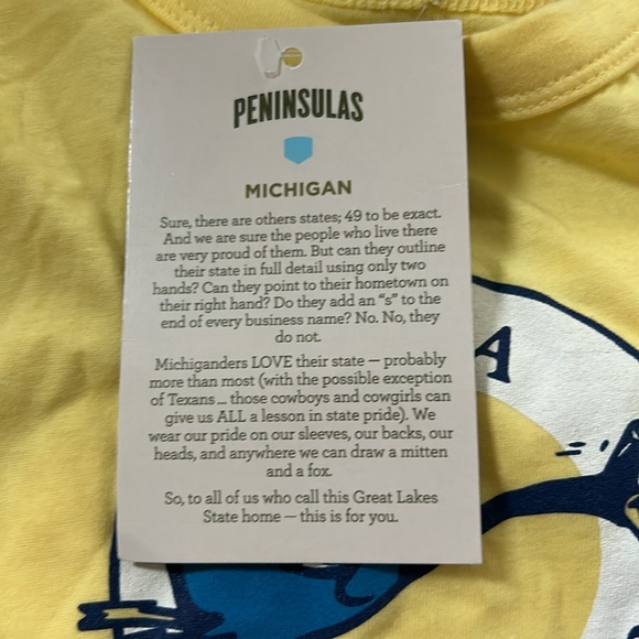 NWT Michigan onesie - Picture 3 of 4